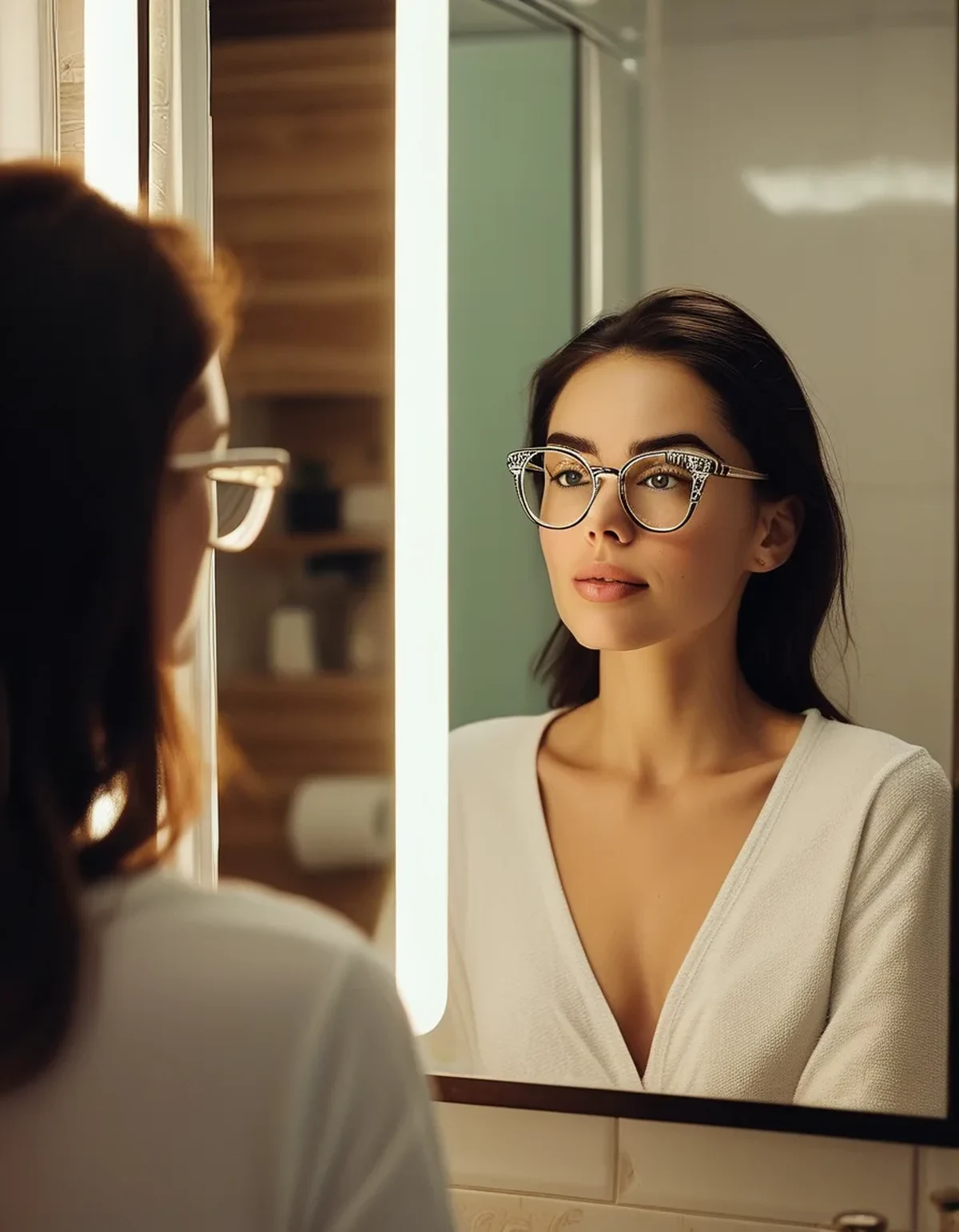 Brows and Lashes Behind Glasses: What Changes and What Nobody Adjusts