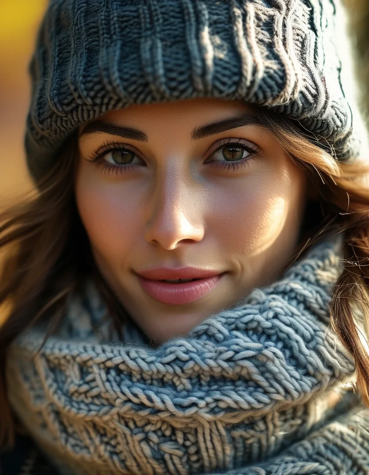 What Hat and Scarf Season Does to Your Brows and Lashes